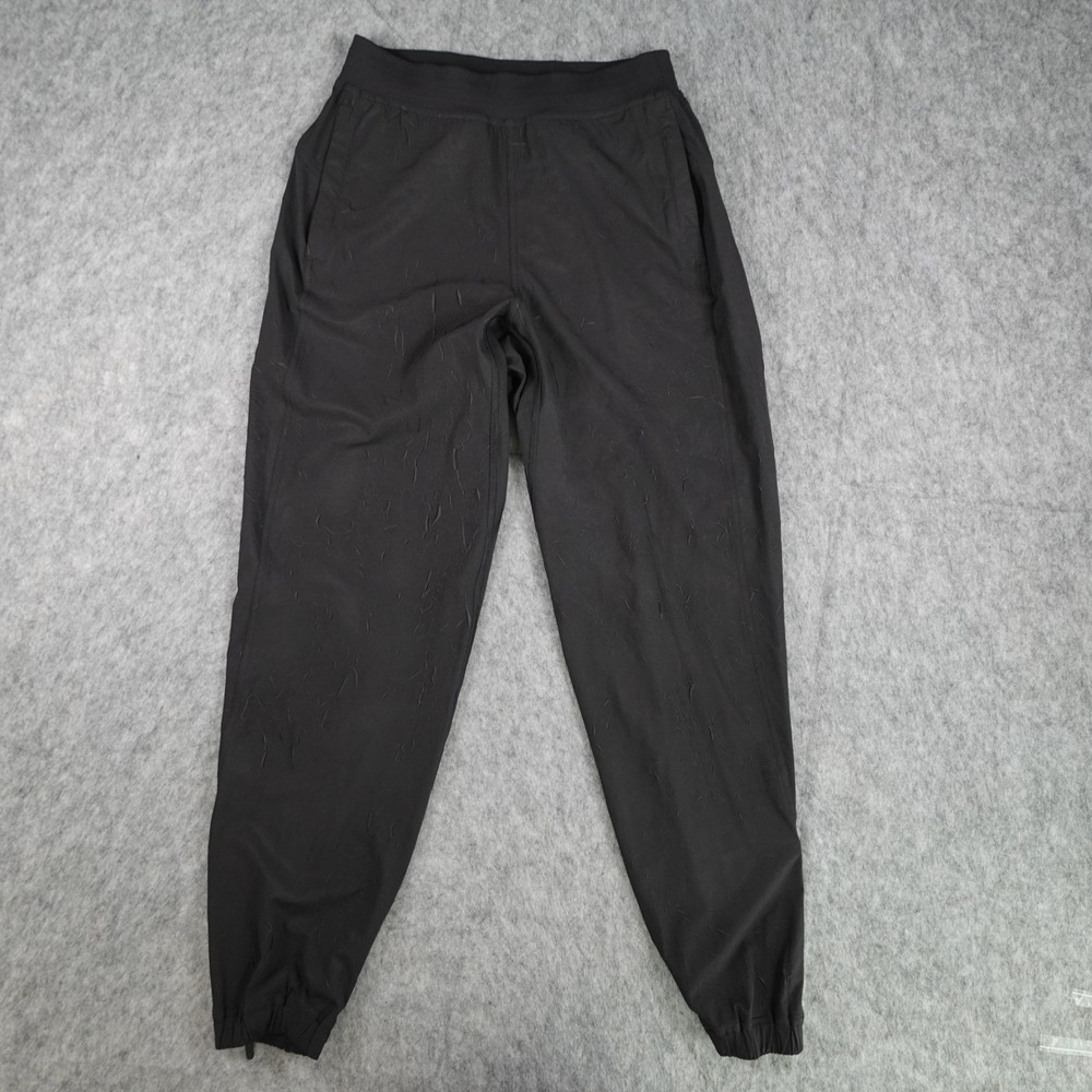 Lululemon Pant Women 4 Black High Rise Ankle Zip Active Jogger Adapted State